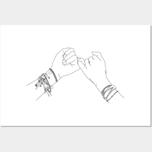 Pacto Juliantina - Pinky Promise Posters and Art